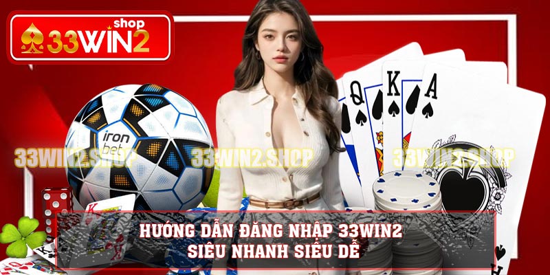 Hướng Dẫn Đăng Nhập 33win2 Siêu Nhanh Siêu Dễ